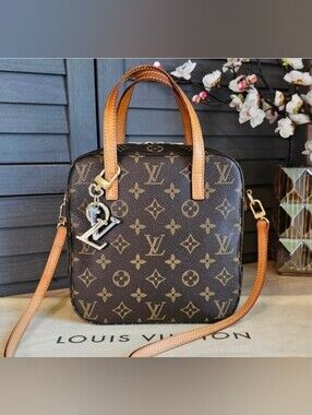 Authentic LOUIS VUITTON Monogram Spontini Crossbody Bag